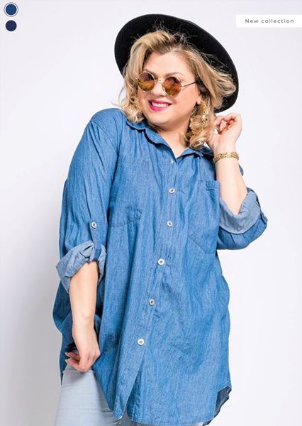 Picture of CURVY GIRL DENIM SHIRT